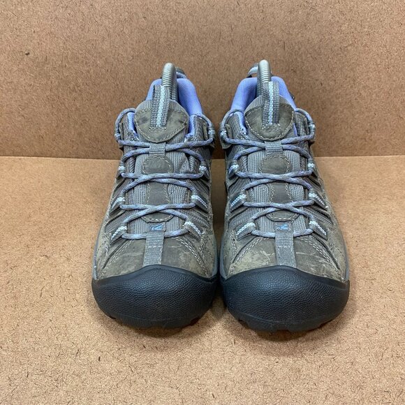 Amazon.com | KEEN Women Keen Womens Targhee 2 Waterproof Gray/Blue Hiking Shoes Size 6.5 Trail Outdoor